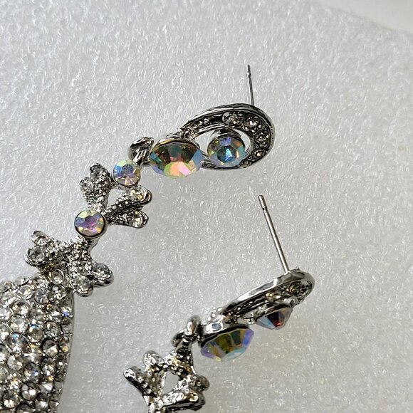 Crystal Rhinestone Earrings - Picture 8 of 13